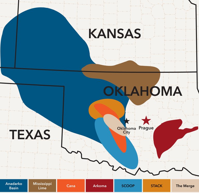 Oklahoma map