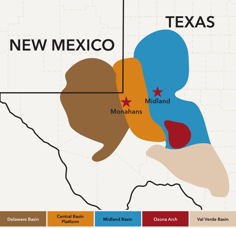 Texas map